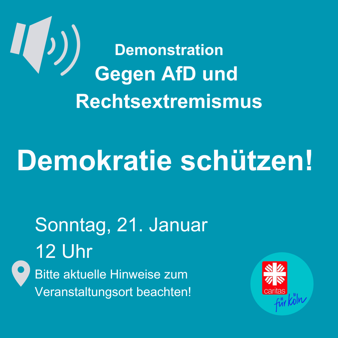 Aufruf zur Kundgebung gegen AfD und Rechtesextremismus
