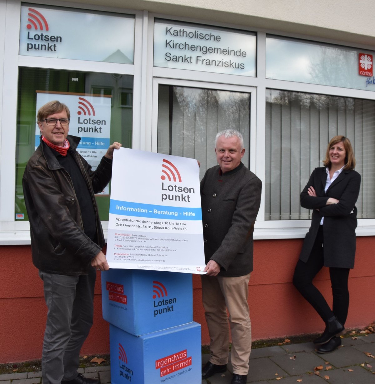 Eröffnung Lotsenpunkt_Foro_Caritas-Koeln
