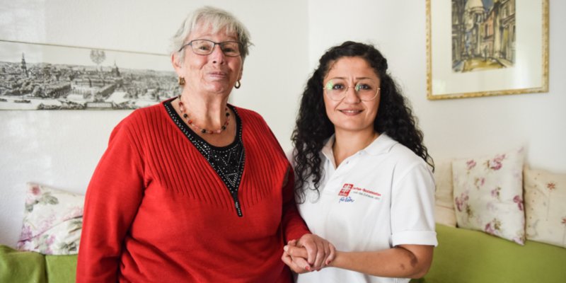 Ambulante Pflege (c) Deutscher Caritasverband / Julia Steinbrecht, KNA